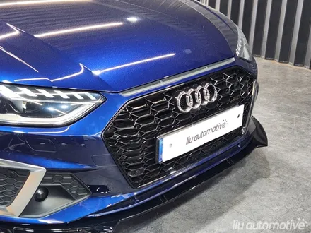 아우디 A4 그릴 교체 RS4 타입 프론트립.