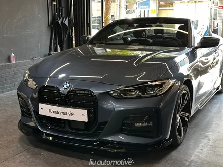 BMW G23 4시리즈 블랙팩 패키지｜M4 타입 그릴 · 미러 · 프론트립 · 스포일러 장착. / 서울 서초