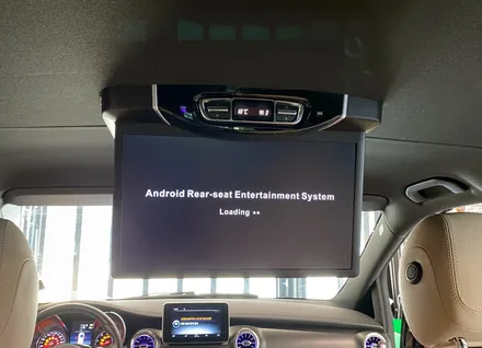 벤츠 W447 V클래스 V250d V300d 매트릭스 폴딩 모니터. 15.6인치로 시원한 크기, 접이식으로 깔끔하게.