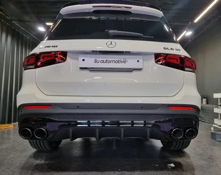 벤츠 GLB 45AMG 타입 디퓨저 설치하기.
