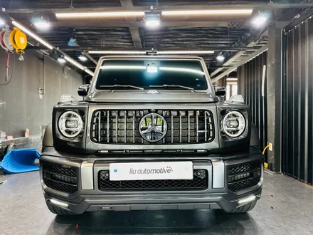 벤츠 G63 AMG 브라부스 LED 프론트립 + 송풍구 엠비언트 작업 지바겐 W464.