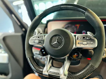 벤츠 지바겐 G63 AMG 핸들 OLED 버튼 설치 작업 순정 부품.