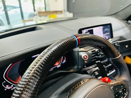 BMW G01 X3 카본 핸들 + M1M2 버튼 + 패들시프트 m40i.