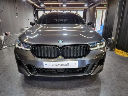 BMW 6GT 블랙팩 크롬죽이기 그릴 + 머플러 + 윈도우트림 + 엠블럼.