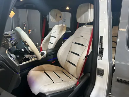 벤츠 G63 AMG 순정 베이지 시트 교체 작업 지바겐.
