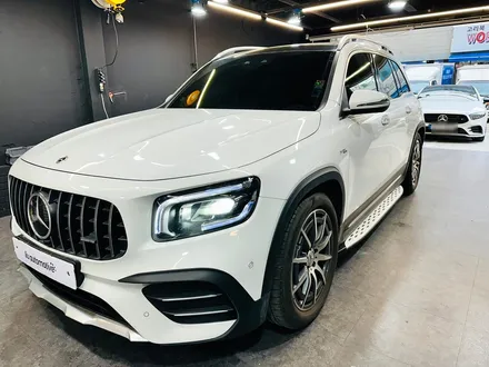 벤츠 GLB 35AMG 사이드스텝 + 블랙 머플러 교체.