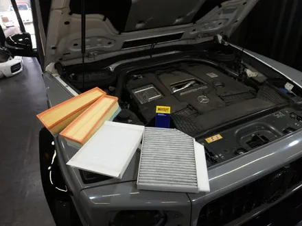벤츠 G63 AMG 엔진오일 + 필터 교체 패키지