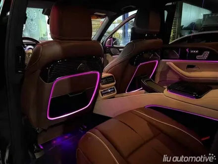 벤츠 GLS 마이바흐 폴딩 테이블 엠비언트. GLE