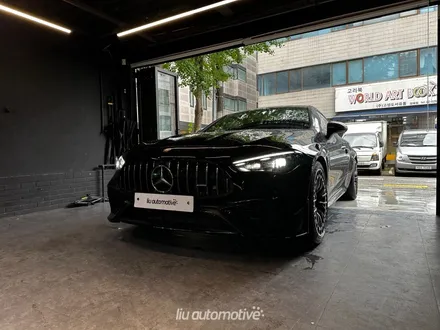 벤츠 CLE 53 AMG 나이트패키지 순정 프론트립 교체｜AMG 감성을 살리는 블랙 포인트. / 서울 서초