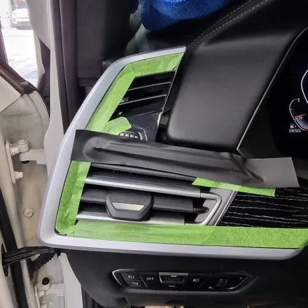 [은평랩핑] BMW X7 40D 3M 무광[매트] 블랙 실내랩핑 / 고양시 덕양구 신원동