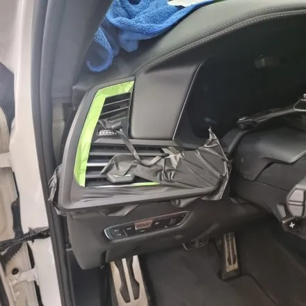 [은평랩핑] BMW X7 40D 3M 무광[매트] 블랙 실내랩핑 / 고양시 덕양구 신원동