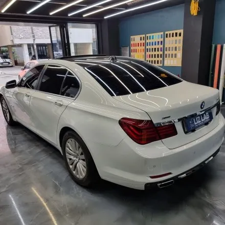 [경기랩핑] BMW 740LI [F02] 테일램프 스모그 라이트필름 / 고양시 덕양구 신원동