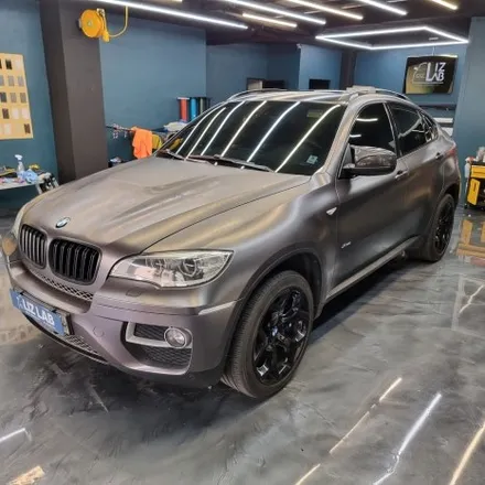 [서울랩핑] BMW X6 (E71) 3M 사틴다크그레이 부분랩핑 재시공 / 고양시 덕양구 신원동