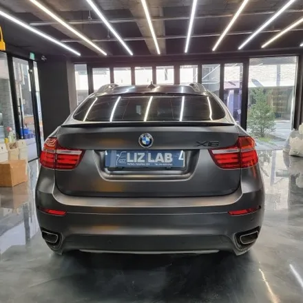 [서울랩핑] BMW X6 (E71) 3M 사틴다크그레이 부분랩핑 재시공 / 고양시 덕양구 신원동
