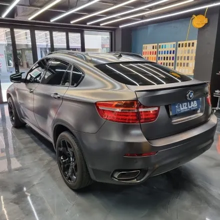 [서울랩핑] BMW X6 (E71) 3M 사틴다크그레이 부분랩핑 재시공 / 고양시 덕양구 신원동