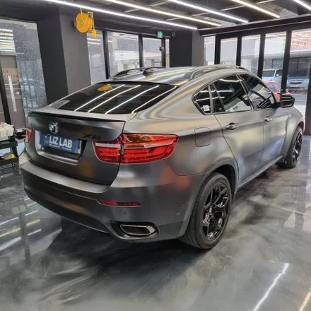 [서울랩핑] BMW X6 (E71) 3M 사틴다크그레이 부분랩핑 재시공 / 고양시 덕양구 신원동