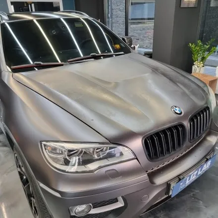 [서울랩핑] BMW X6 (E71) 3M 사틴다크그레이 부분랩핑 재시공 / 고양시 덕양구 신원동