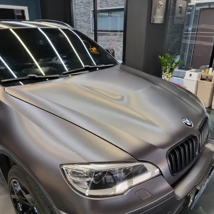 [서울랩핑] BMW X6 (E71) 3M 사틴다크그레이 부분랩핑 재시공 / 고양시 덕양구 신원동