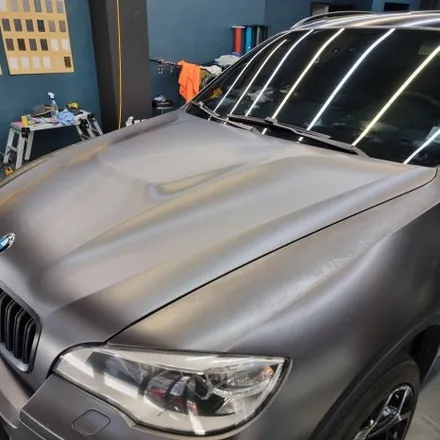[서울랩핑] BMW X6 (E71) 3M 사틴다크그레이 부분랩핑 재시공 / 고양시 덕양구 신원동