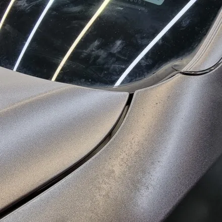 [서울랩핑] BMW X6 (E71) 3M 사틴다크그레이 부분랩핑 재시공 / 고양시 덕양구 신원동