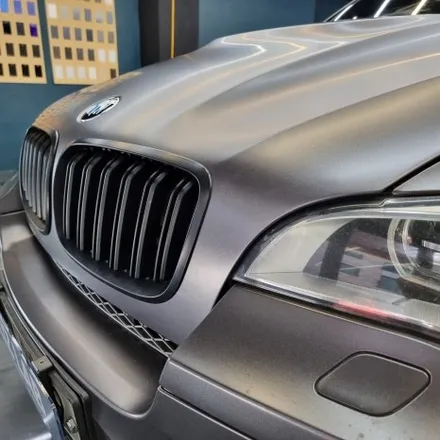 [서울랩핑] BMW X6 (E71) 3M 사틴다크그레이 부분랩핑 재시공 / 고양시 덕양구 신원동
