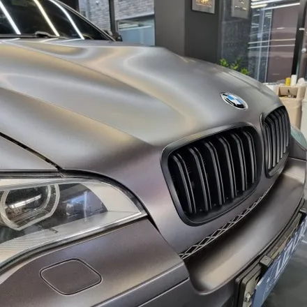 [서울랩핑] BMW X6 (E71) 3M 사틴다크그레이 부분랩핑 재시공 / 고양시 덕양구 신원동