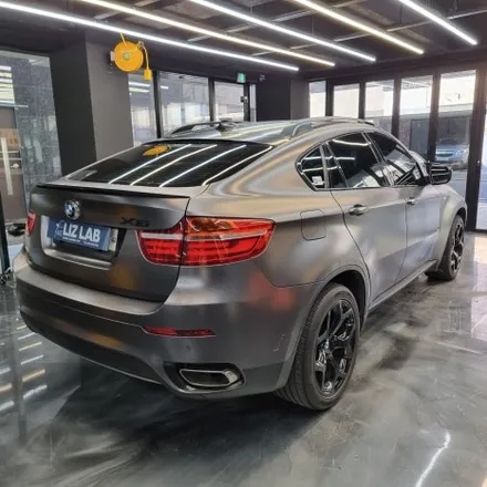 [서울랩핑] BMW X6 (E71) 3M 사틴다크그레이 부분랩핑 재시공 / 고양시 덕양구 신원동