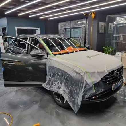 [덕양썬팅] 현대 투싼 NX4 블락포디 디토 전체썬팅 / 고양시 덕양구 신원동