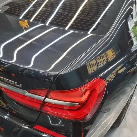 [신원동랩핑] BMW M760LI AEP필름 샴페인골드 & 로즈블랙 듀오톤 전체랩핑 / 고양시 덕양구 신원동