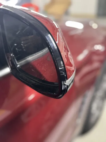 일산백미러교체 BMW X4 조수석 일반거울 후측방 거울로 교체 완료! / 경기 파주