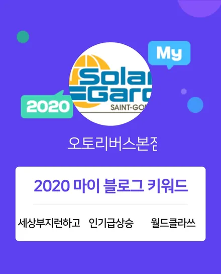 [2020 마이블로그 리포트] 한 눈에 보는 올해 내 블로그 데이터!