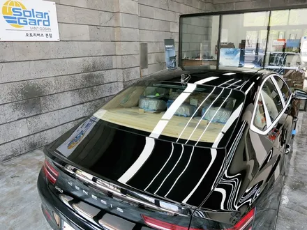 수원 신차패키지 제네시스g80 오토리버스본점에서 시공했어요