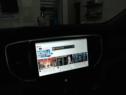 스포티지 안드로이드 올인원 수원 광교 카나로 시공