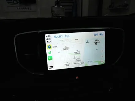 스포티지 안드로이드 올인원 수원 광교 카나로 시공