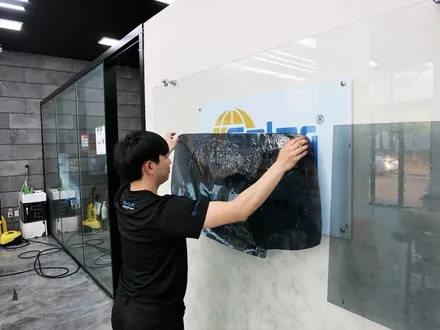 수원 썬팅 재시공 벤츠e클래스 노블레스K