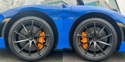맥라렌720S 스파이더 블랙유광 도색 후기!!! / 인천 서구, 부평, 부천