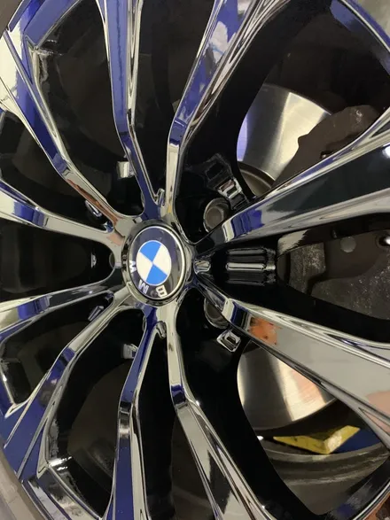 [인천 바쿠 휠 마스터] BMW 320i 블랙유광 및 마우라 블랙유광 도색 후기 !! / 인천 서구, 부평, 부천
