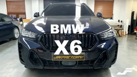 BMW X6 LCI 그릴교체+랩핑,헤드램프PPF [#화성랩핑#오산랩핑#동탄랩핑#진팩토리#BMW그릴랩핑 #X6그릴교체 #X6랩핑 #아이코닉그릴 #BMWPPF #동탄PPF #동탄BMW / 화성 동탄