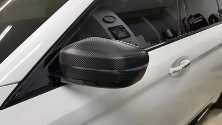 BMW G30 사이드데칼+사이드미러+그릴 포인트랩핑[수원랩핑+동탄랩핑+진팩토리+5시리즈+G305시리즈+G30사이드미러+G30M퍼포먼스데칼+BMW사이드데칼] / 화성 동탄
