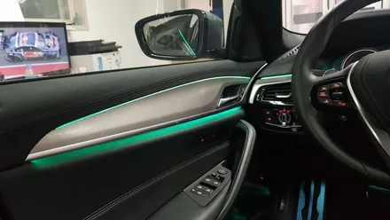 BMW G30 5시리즈 실내랩핑[수원랩핑+동탄랩핑+진팩토리+BMW5시리즈+BMW실내랩핑+G30실내랩핑] / 화성 동탄