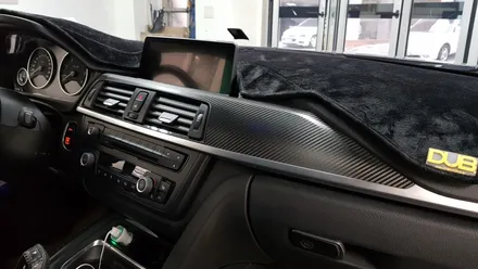 BMW F30 320D 실내카본랩핑+그릴랩핑[수원랩핑+동탄랩핑+화성랩핑+진팩토리+BMW 실내랩핑+F30실내랩핑+BMW그릴랩핑+3시리즈실내랩핑] / 화성 동탄