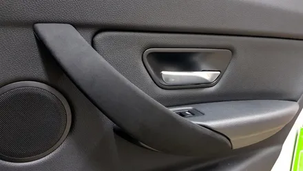 BMW F30 3시리즈 실내카본+스웨이드랩핑[수원랩핑+동탄랩핑+진팩토리+화성랩핑+BMW실내랩핑+BMW카본랩핑+F30실내랩핑] / 화성 동탄