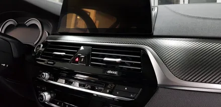BMW G30 5시리즈 실내카본랩핑[#수원랩핑#화성랩핑#진팩토리#동탄랩핑#BMWG30#BMW5시리즈#5시리즈실내랩핑#G30실내랩핑#실내카본랩핑] / 화성 동탄