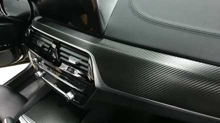 BMW G30 5시리즈 실내카본랩핑+크롬몰딩랩핑[#수원랩핑#동탄랩핑#오산랩핑#진팩토리#BMWG30#BMW실내랩핑#실내카본랩핑] / 화성 동탄