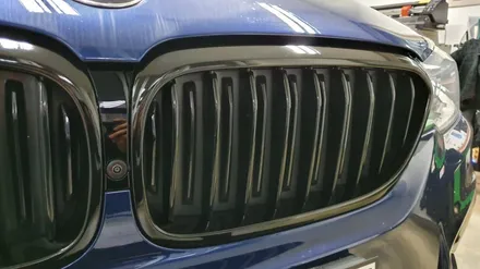 BMW G30 5시리즈 유리몰딩랩핑+그릴랩핑[#화성랩핑#동탄랩핑#수원랩핑#진팩토리#G30유리몰딩#G30그릴랩핑#크롬죽이기] / 화성 남여울