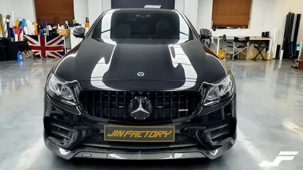 벤츠 E53AMG 크롬딜리트랩핑+커스텀라인데칼[#화성랩핑#오산랩핑#동탄랩핑#수원랩핑#진팩토리#E클래스크롬죽이기#E클래스포인트랩핑] / 화성 남여울