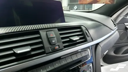 BMW F32 4시리즈쿠페 실내 카본랩핑[#화성랩핑#오산랩핑#동탄랩핑#진팩토리#실내랩핑#BMW실내랩핑#실내카본랩핑#F32실내카본랩핑] / 화성 남여울