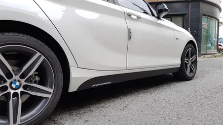 BMW 118D M퍼포먼스 사이드데칼[수원랩핑+동탄랩핑+진팩토리+BMW1시리즈+118D사이드데칼+M퍼포먼스데칼] / 화성 동탄