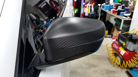 BMW G30 사이드데칼+사이드미러+그릴 포인트랩핑[수원랩핑+동탄랩핑+진팩토리+5시리즈+G305시리즈+G30사이드미러+G30M퍼포먼스데칼+BMW사이드데칼] / 화성 동탄