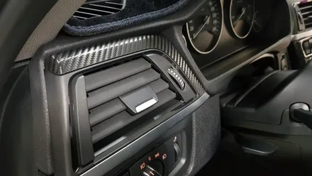 BMW 320D 실내 카본랩핑 [수원랩핑+동탄랩핑+진팩토리+F30실내랩핑+3시리즈 실내랩핑+BMW실내랩핑+BMW동탄] / 화성 동탄